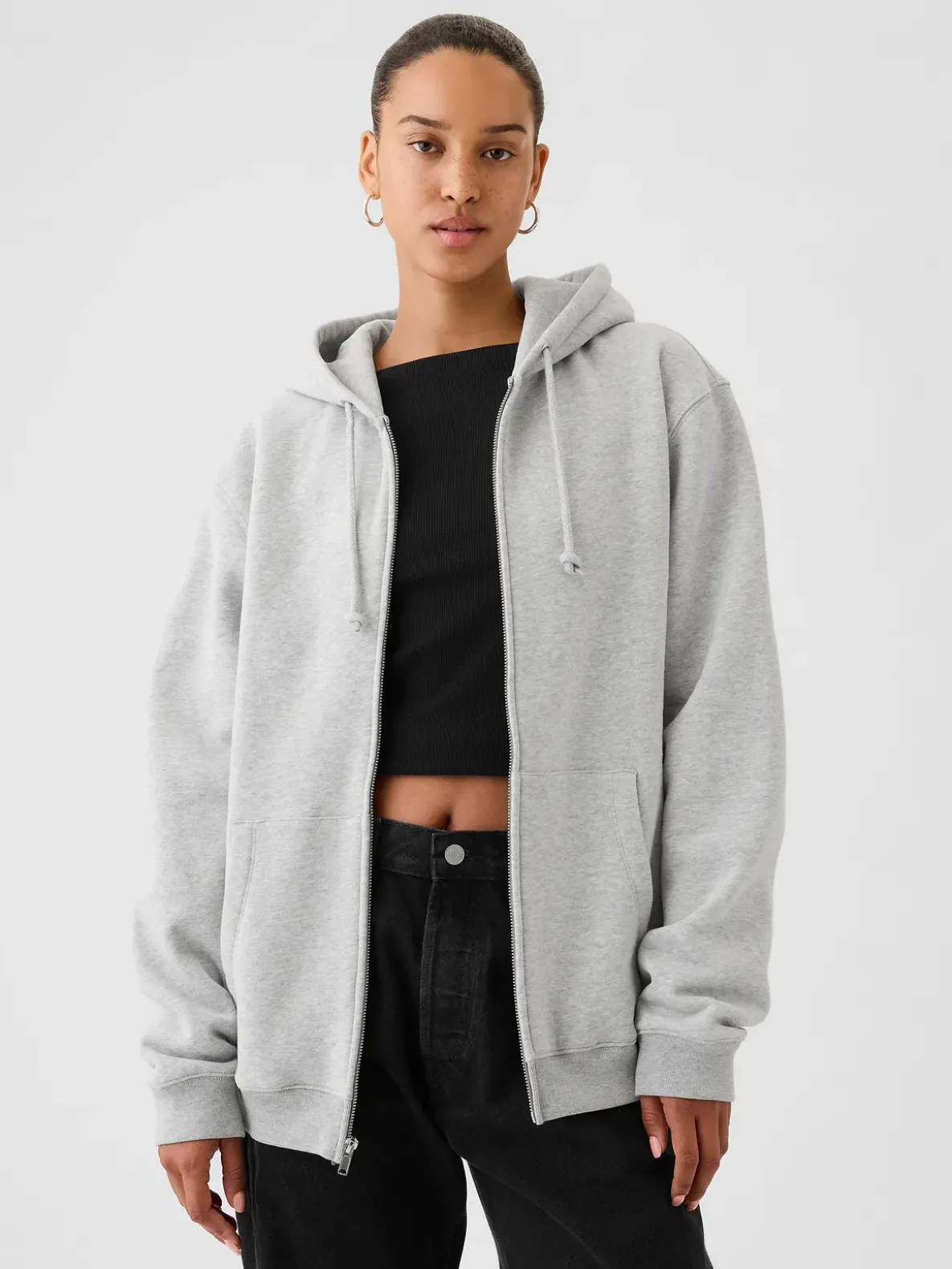 Adult VintageSoft Relaxed Zip Hoodie