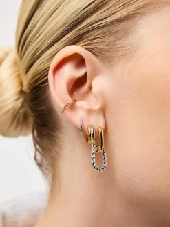 Ana Luisa Ash Double Hoop Earrings