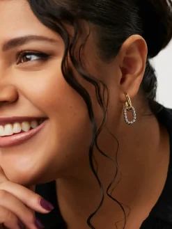 Ana Luisa Ash Double Hoop Earrings