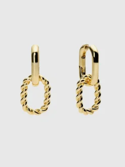 Ana Luisa Ash Double Hoop Earrings