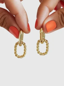 Ana Luisa Ash Double Hoop Earrings