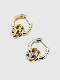 Ana Luisa Asher Drop Huggie Earrings