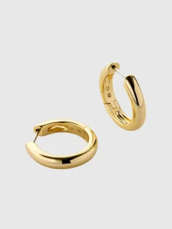 Ana Luisa Giulia Medium Hoop Earrings