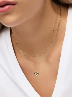 Ana Luisa Lev Small Heart Necklace