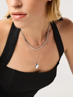 Ana Luisa Silver Mini Pebble Necklace