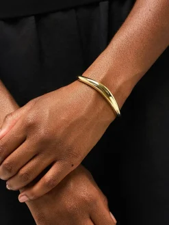 Ana Luisa Talia Gold Bangle Bracelet