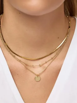 Ana Luisa Willow Coin Necklace Set