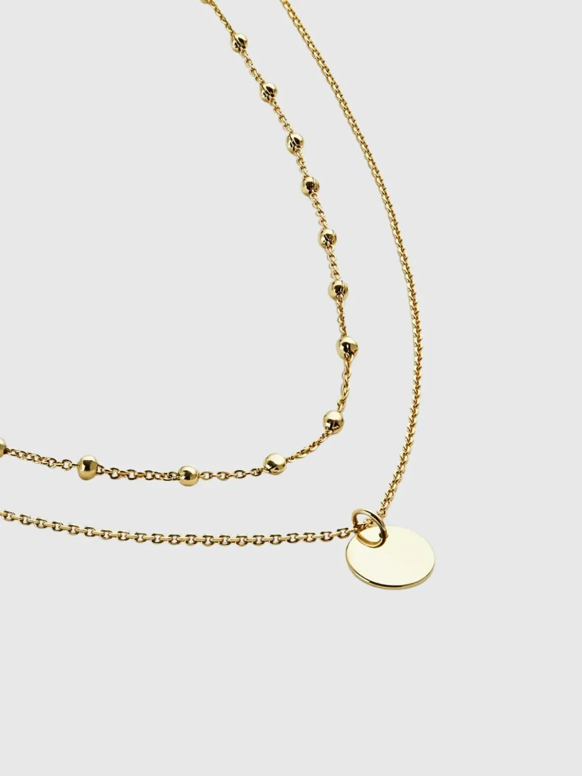 Ana Luisa Willow Coin Necklace Set