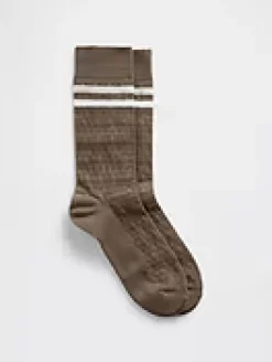 Argyle Varsity Crew Socks