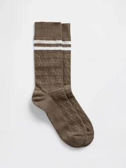 Argyle Varsity Crew Socks