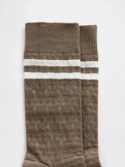 Argyle Varsity Crew Socks