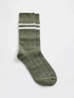 Argyle Varsity Crew Socks