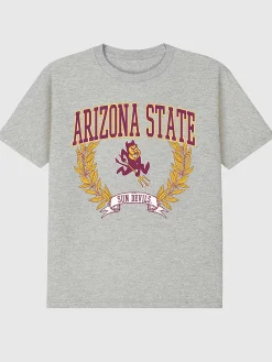Arizona State University Laurels Dark Graphic T-Shirt