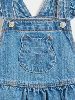 Baby & Toddler Bear Pocket Denim Skirtall