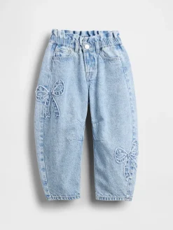 Baby & Toddler Bow Horseshoe Jeans