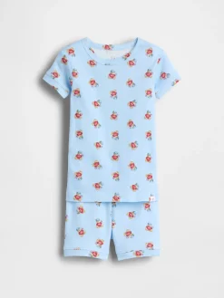 Baby & Toddler Brannan Bear Organic Brushed Cotton PJ Short Set