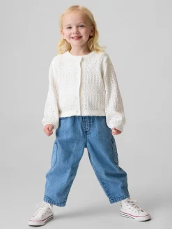 Baby & Toddler Brannan Bear Pocket Pull-On Barrel Jeans