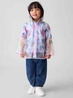 Baby & Toddler Butterfly Rain Jacket