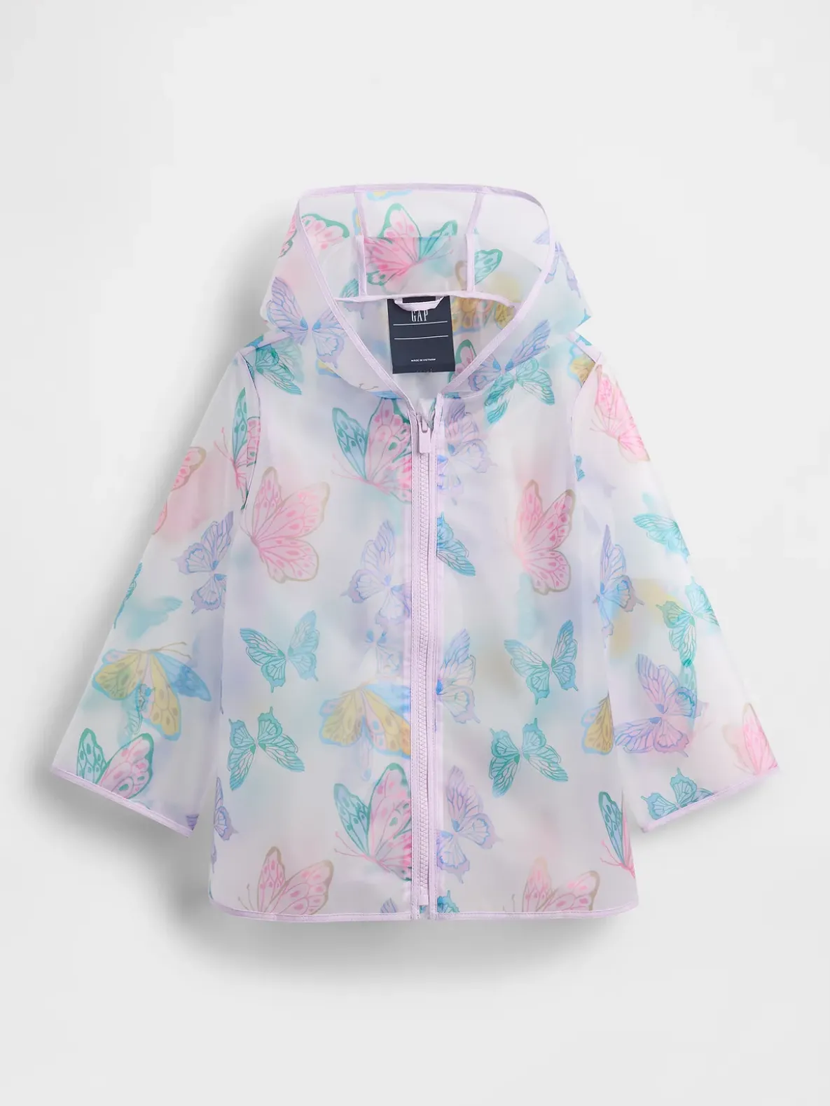 Baby & Toddler Butterfly Rain Jacket