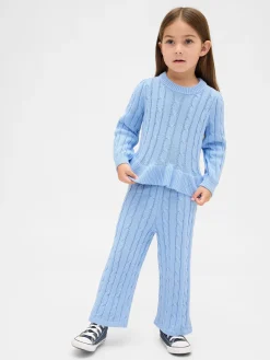 Baby & Toddler Cable-Knit Sweater Set