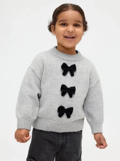 Baby & Toddler CashSoft Bow Sweater