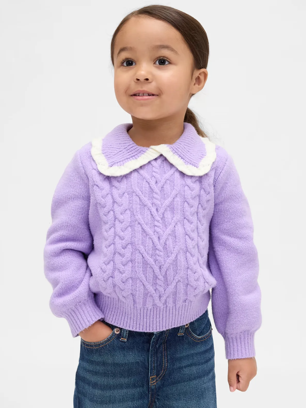 Baby & Toddler CashSoft Collared Sweater