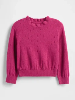 Baby & Toddler CashSoft Pointelle Sweater