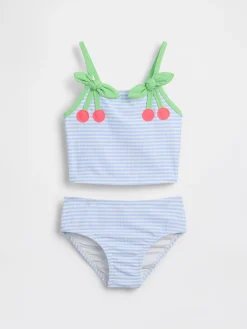 Baby & Toddler Cherry Gingham Swim Two-Piece