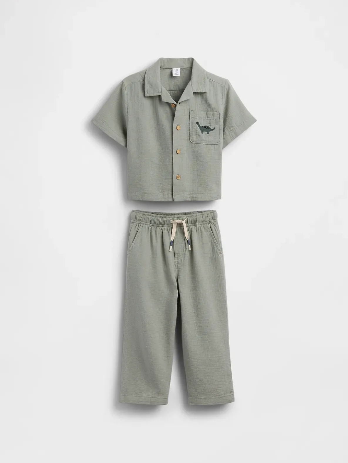 Baby & Toddler Cotton Gauze Outfit Set