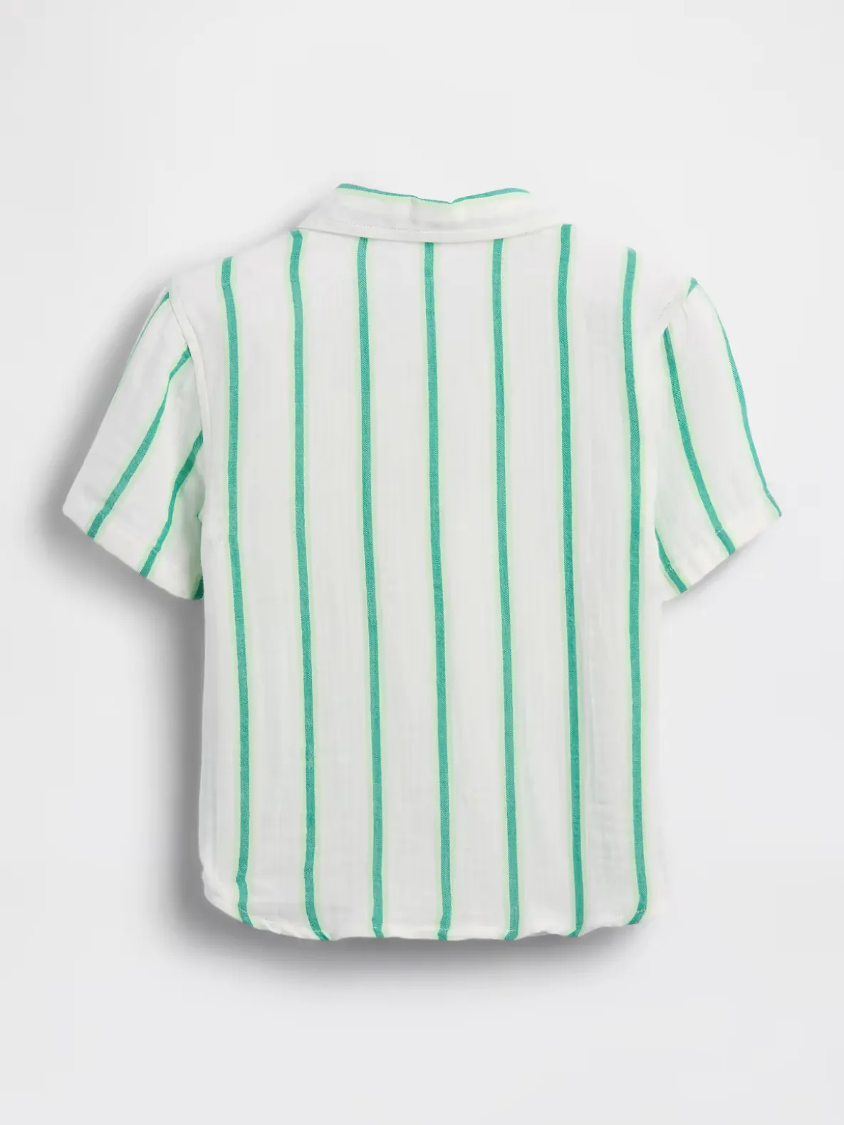 Baby & Toddler Cotton Gauze Print Polo Shirt
