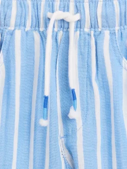 Baby & Toddler Cotton Gauze Pull-On Barrel Pants