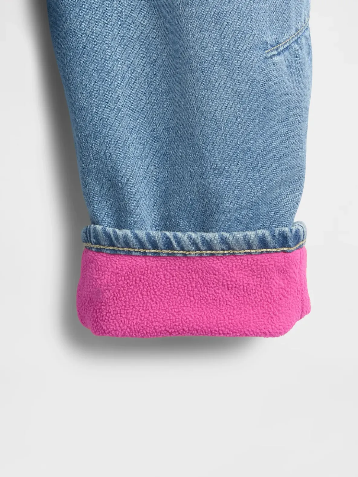 Baby & Toddler Cozy-Lined Barrel Jeans