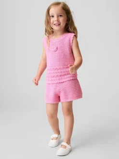 Baby & Toddler Crochet Pull-On Shorts
