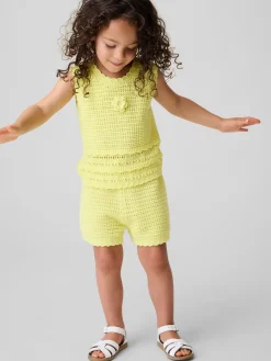 Baby & Toddler Crochet Pull-On Shorts