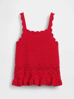 Baby & Toddler Crochet Scalloped Tank Top