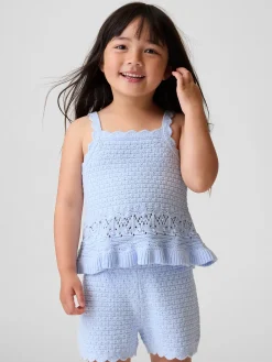 Baby & Toddler Crochet Scalloped Tank Top