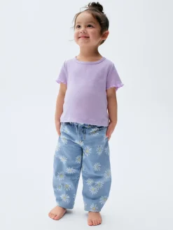 Baby & Toddler Daisy Horseshoe Jeans