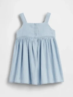 Baby & Toddler Denim Bow Dress