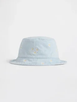 Baby & Toddler Denim Daisy Bucket Hat