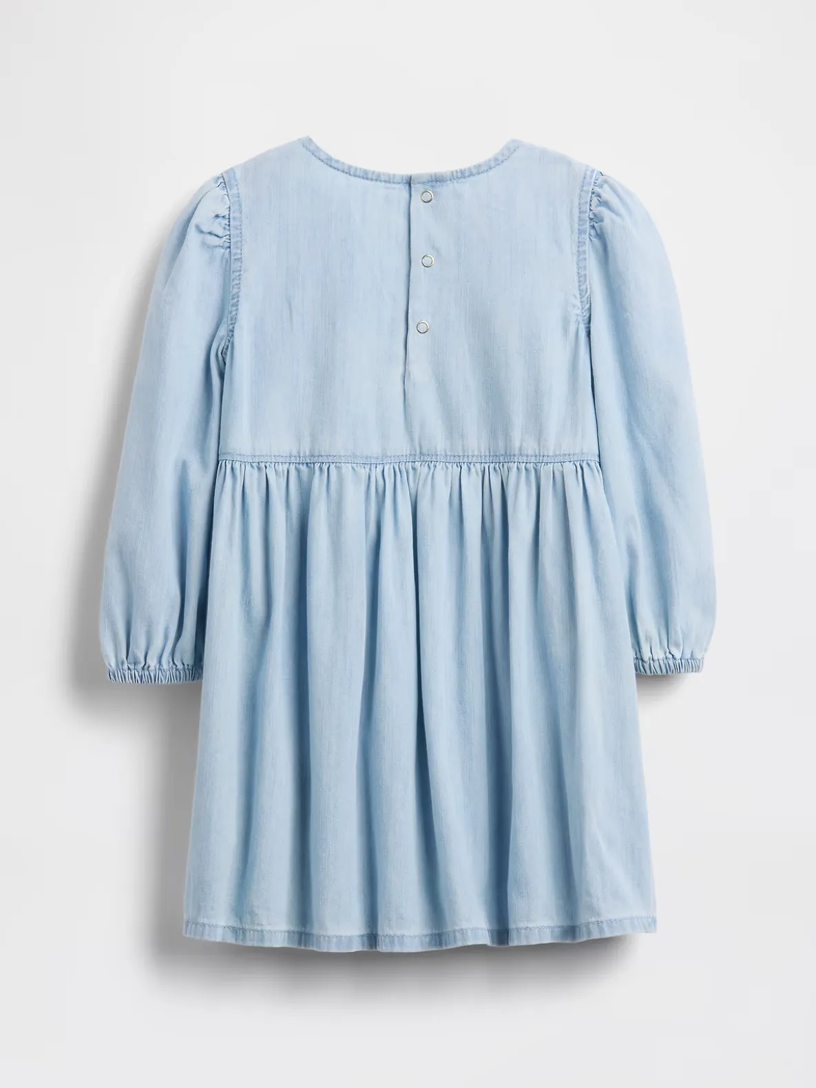 Baby & Toddler Denim Ruffle Heart Dress