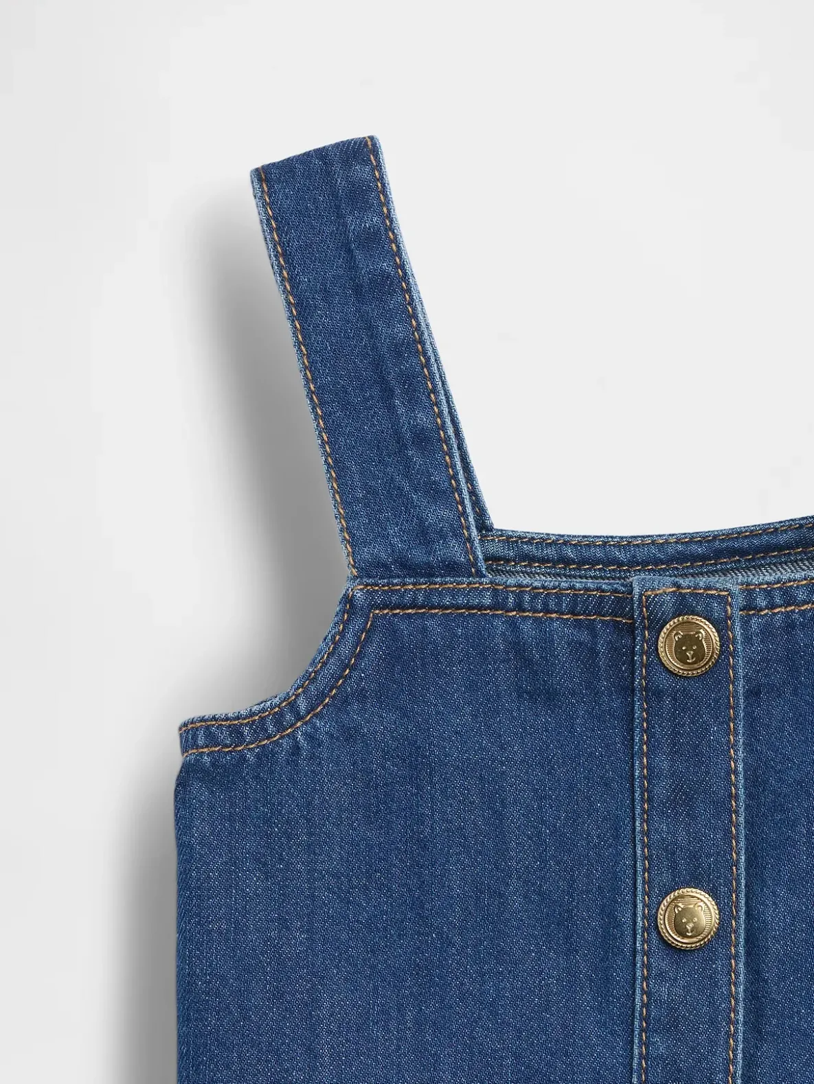 Baby & Toddler Denim Shell Tank Top