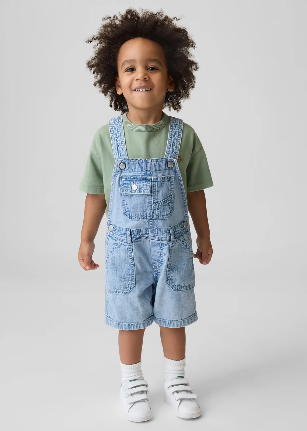 Baby & Toddler Denim Shortalls