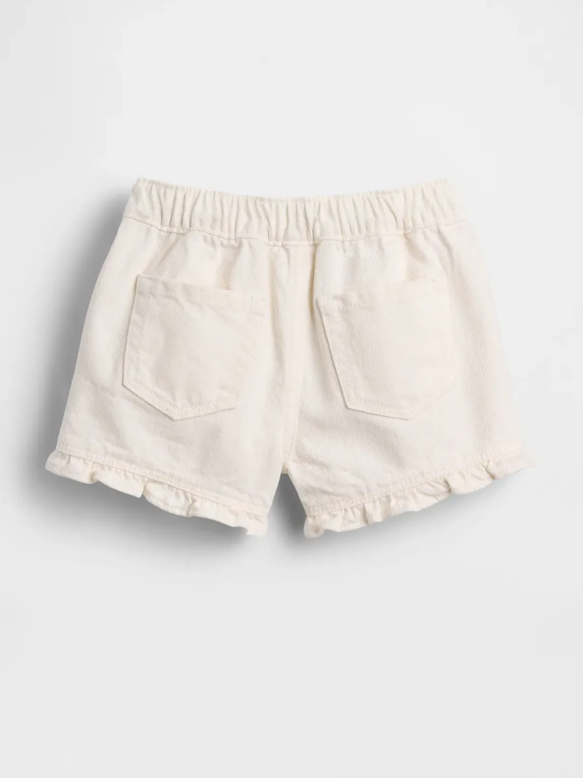 Baby & Toddler Denim Stride Pull-On Ruffle Shorts