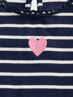 Baby & Toddler Embroidered Graphic Rib T-Shirt