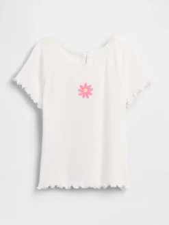 Baby & Toddler Embroidered Rib T-Shirt