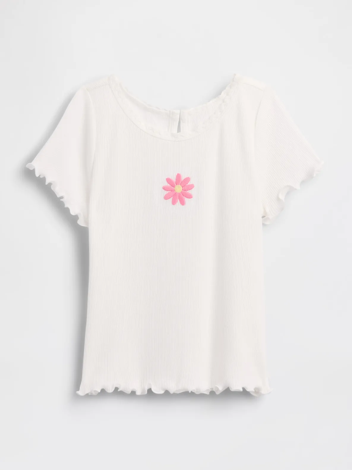 Baby & Toddler Embroidered Rib T-Shirt