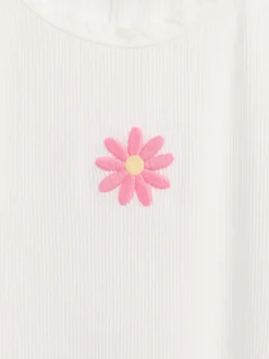 Baby & Toddler Embroidered Rib T-Shirt