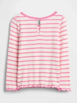 Baby & Toddler Embroidered Graphic Rib T-Shirt