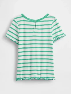 Baby & Toddler Embroidered Rib T-Shirt