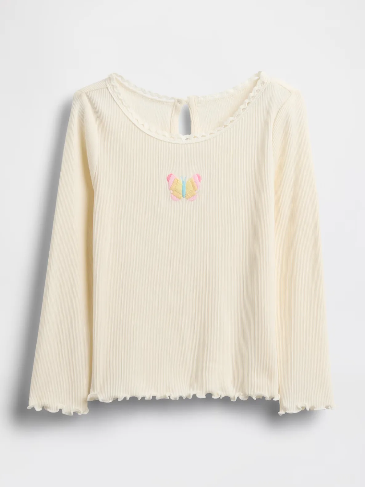 Baby & Toddler Embroidered Graphic Rib T-Shirt